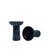Чаша Gusto Bowls CL.Phunnel Black Glaze (Blue/Black) для кальяна
